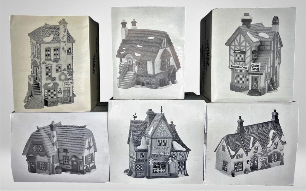 Department 56 Dickens Christmas Village Cottages (1 of 5)