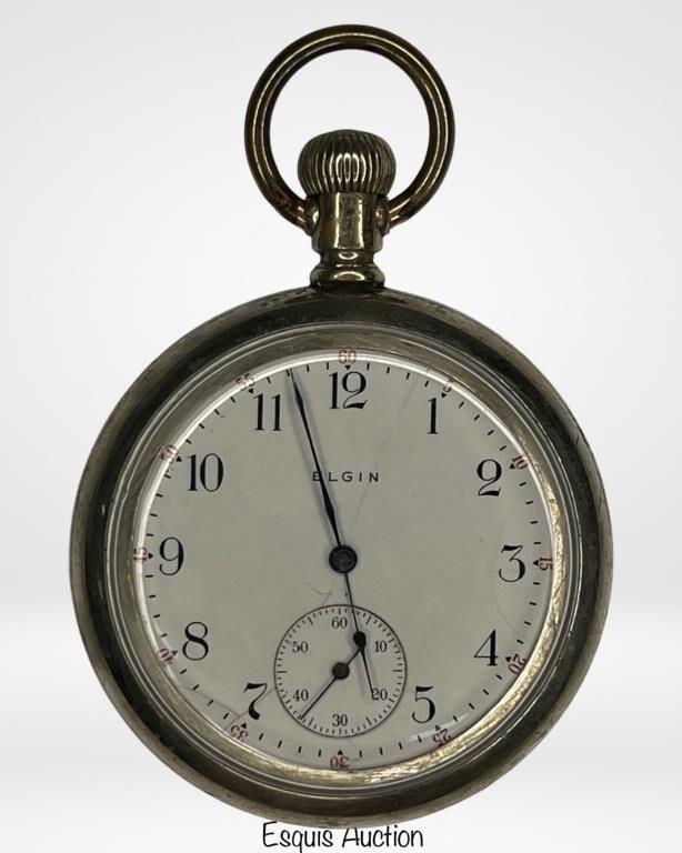 Antique Elgin National Watch Co Pocket Watch: Antique Elgin National Watch Co Pocket Watch. Sie- 16s. Working Condition.