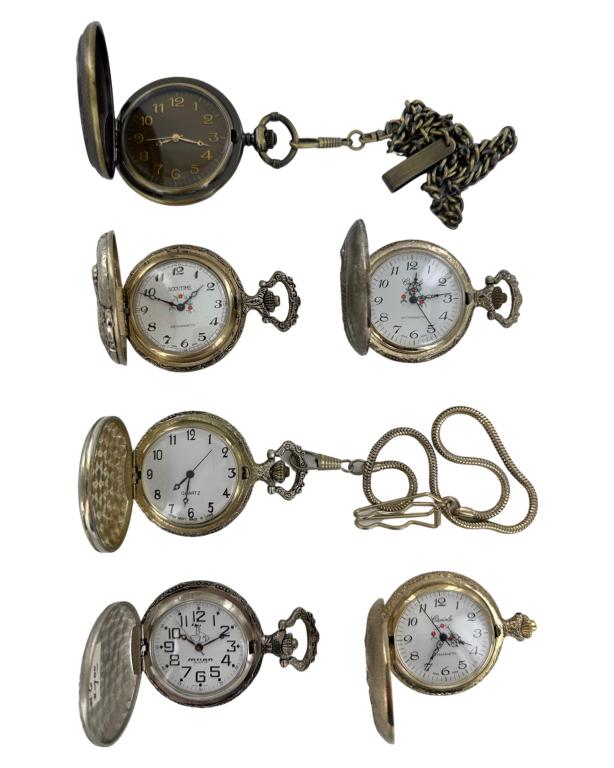 Lot of 6 Vintage Pocket Watches (1 of 4)