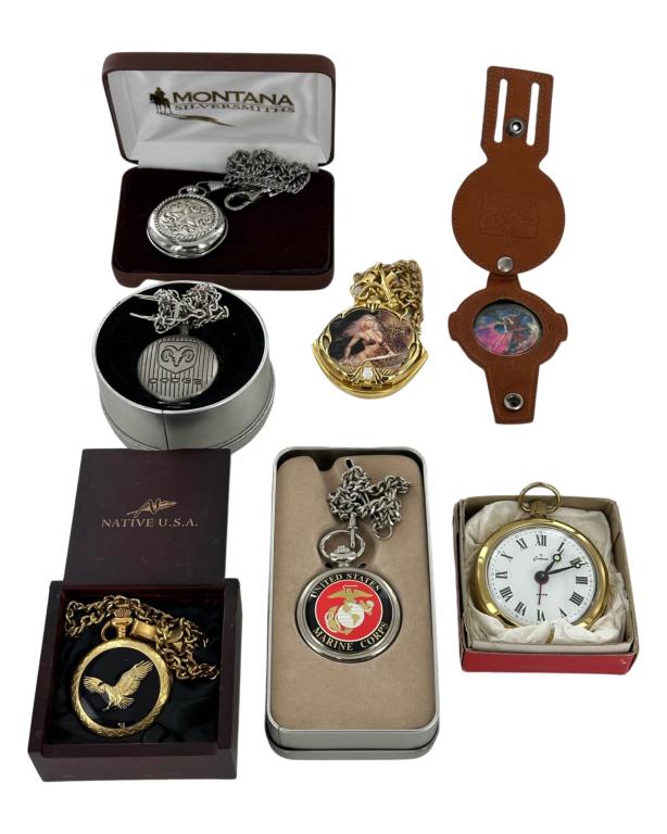 Lot of Vintage Pocket Watches (1 of 8)