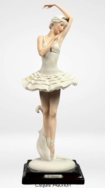 Giuseppe Armani Ballerina Pointer Figurine 396/F (1 of 8)