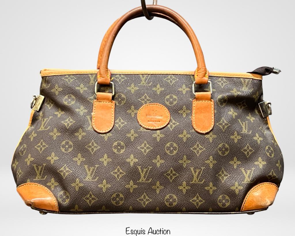 Louis Vutton Brown Monogram Travel Bag (1 of 7)