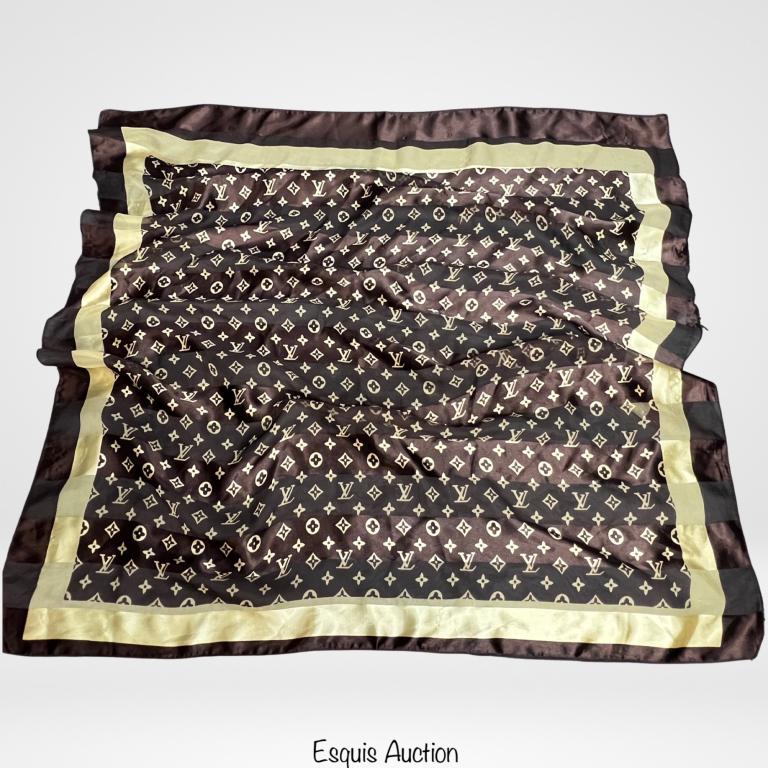 Louis Vuitton Monogram Silk Scarf (1 of 8)