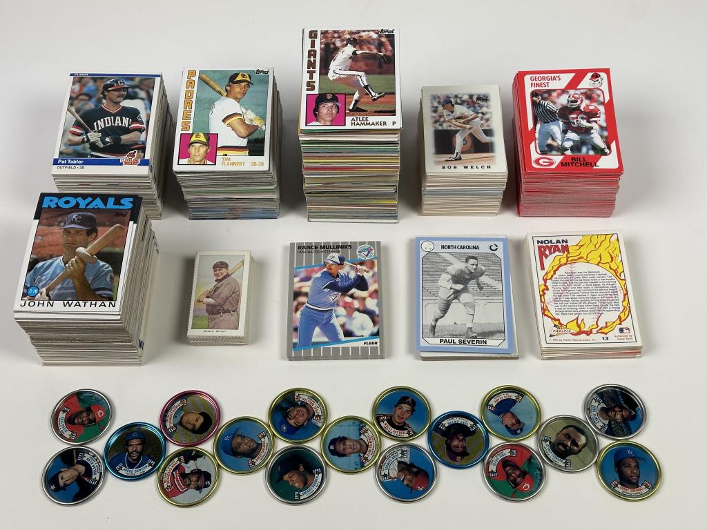 750+ 1980's Baseball Trading Cards with Stars (1 of 7)
