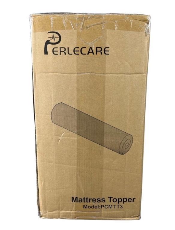 New Perlecare 3" Gel Memory Foam MattressTopper: Perlecare 3" Gel Memory Foam MattressTopper. Model- PCMTT3. New