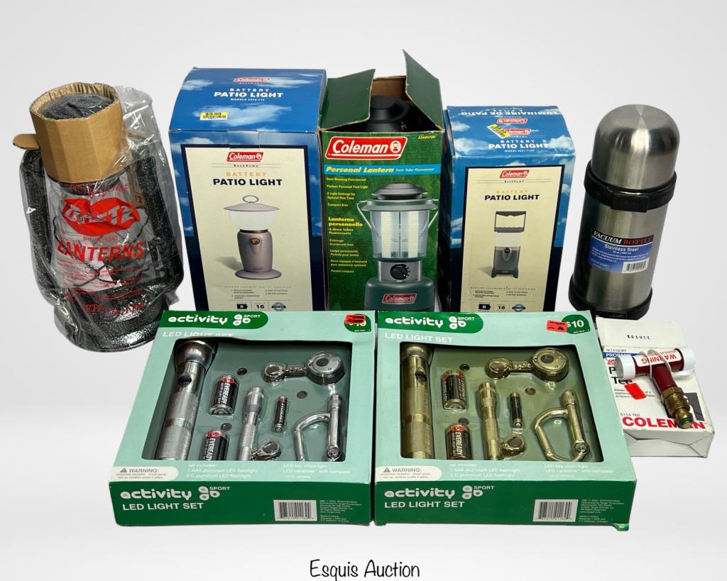 Tourist/ Outdoor Lot-Coleman Lanterns, LED Light e (1 of 4)