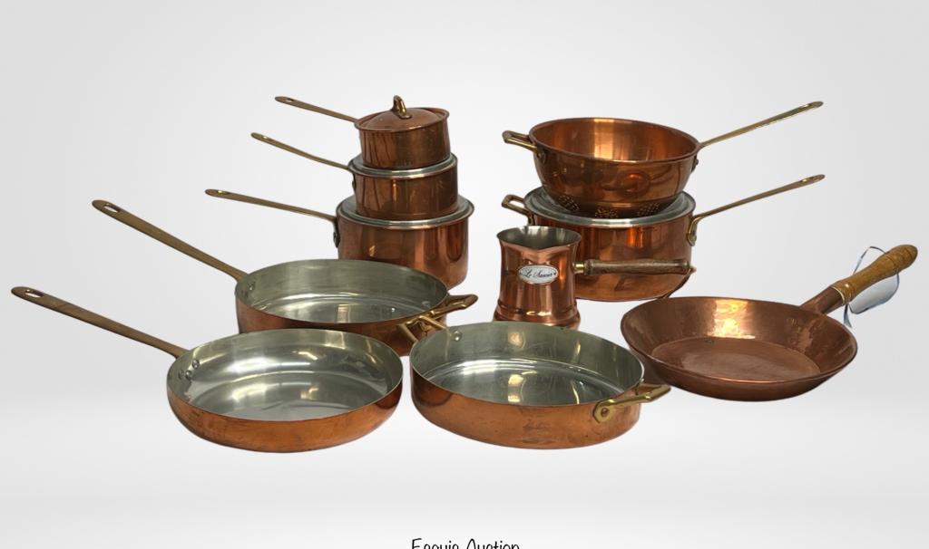 Vintage Fantuzzi & Cobre Copper Cookware (1 of 7)