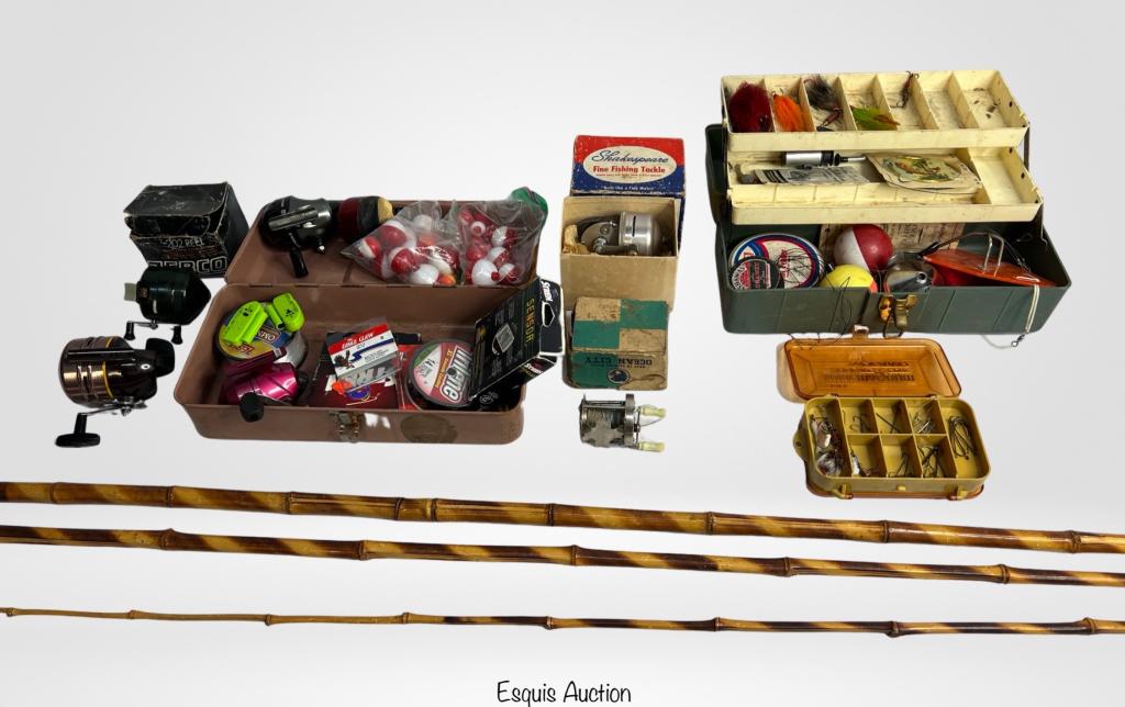 Vintage Fishing TackleBoxes, Reels, Accessories (1 of 6)