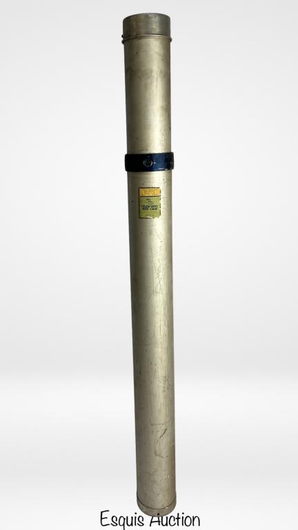 Metal Dot Line Telescopic Fishing Rod  Tube/ Case (1 of 3)