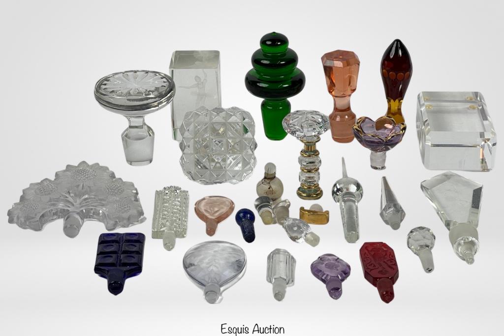 Antique & Vintage Crystal Decanter Stoppers (1 of 5)