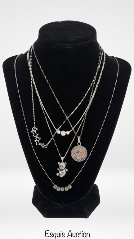 Sterling Silver Jewelry- Necklaces with Pendants (1 of 4)