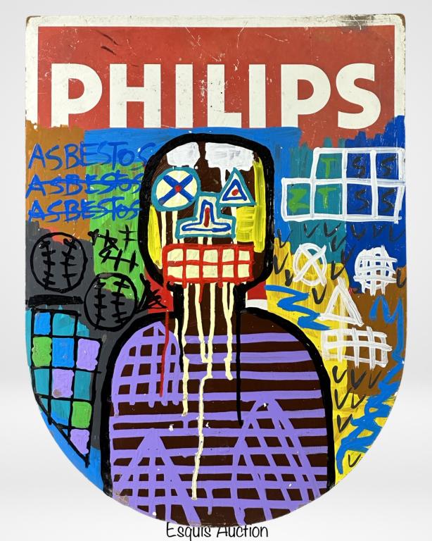 Jean-Michel Basquiat (in style) Pop Art Painting (1 of 4)