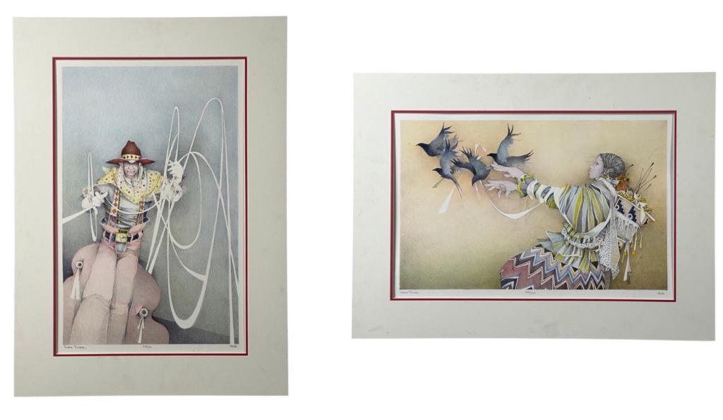 John Doyle- Two LE Signed Lithographs (1 of 5)