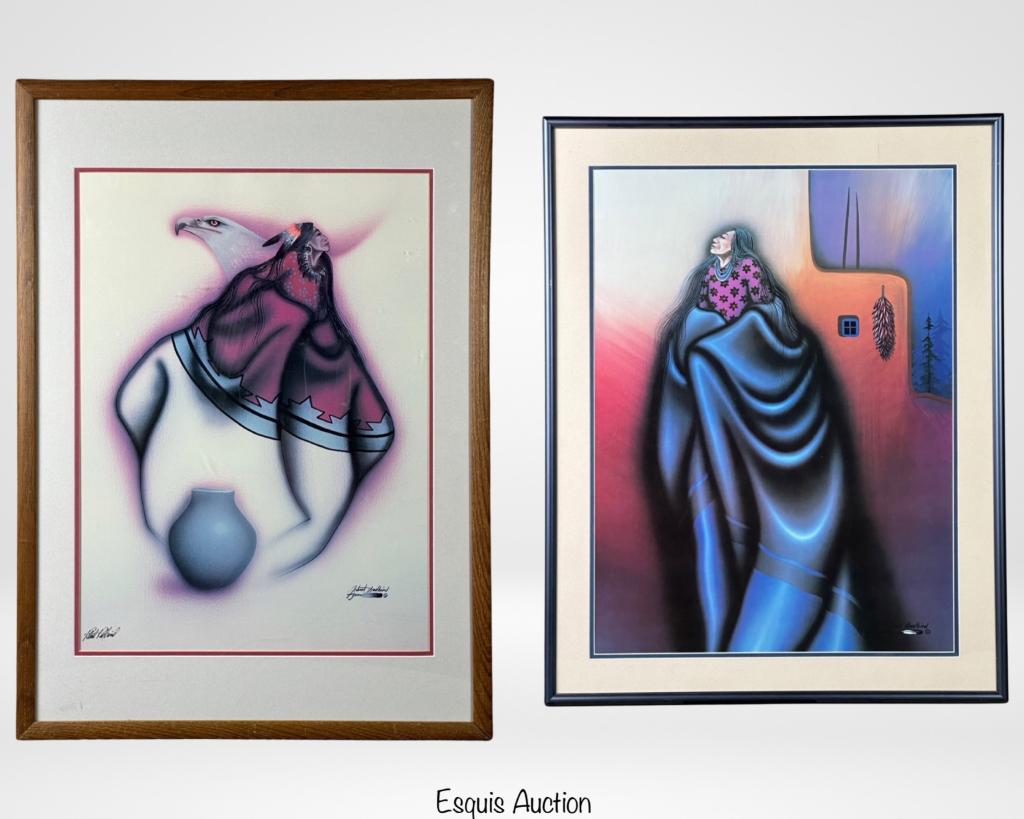 Robert Redbird Jr Native American Art Lithographs (1 of 7)