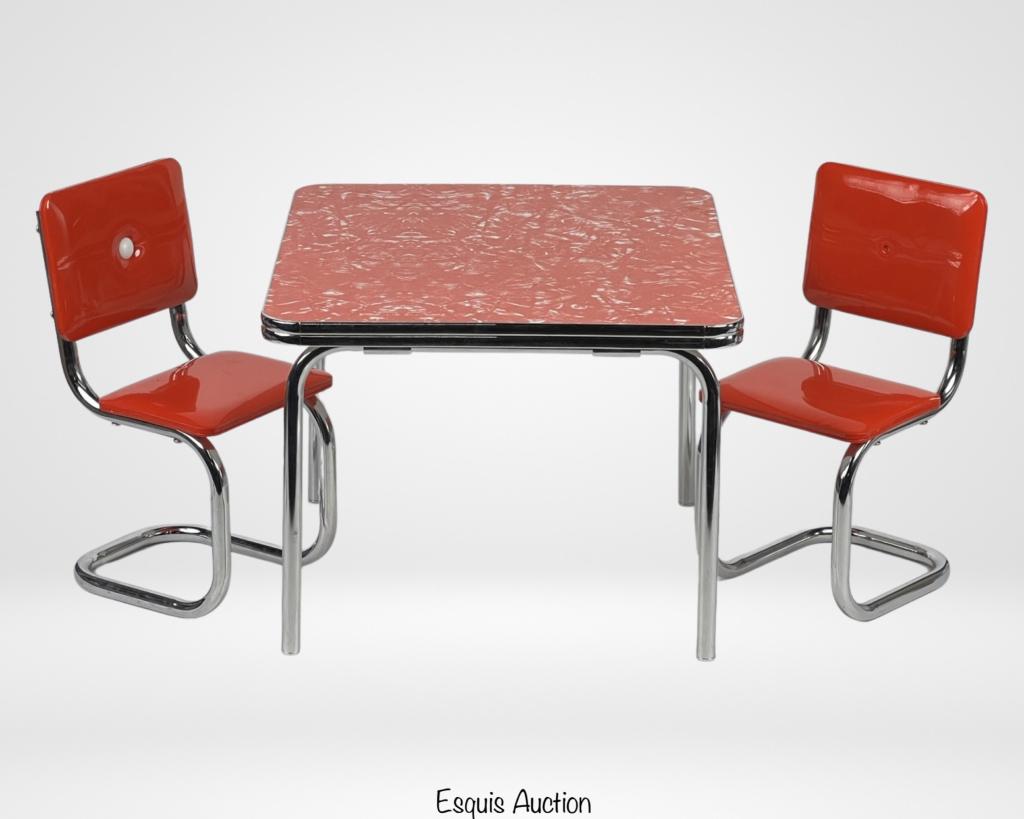 American Girl Doll Mollys Kitchen Set Retro Table (1 of 4)