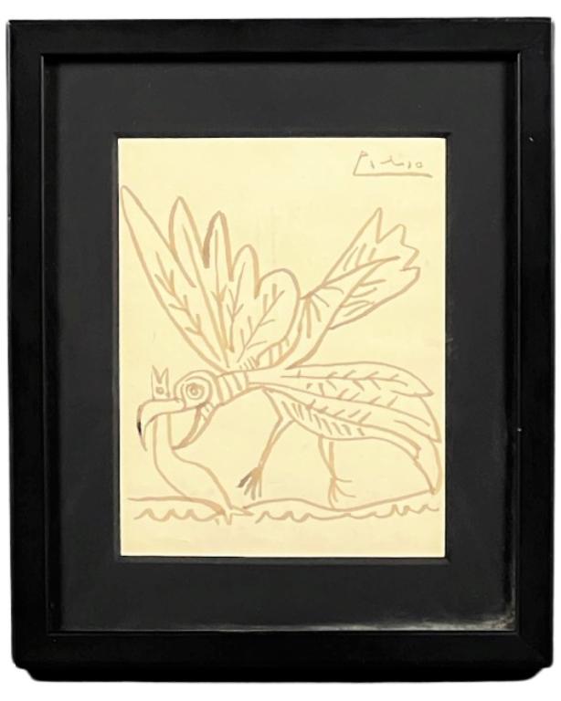 Pablo Picasso (in Style)- Seagal Drawing (1 of 3)