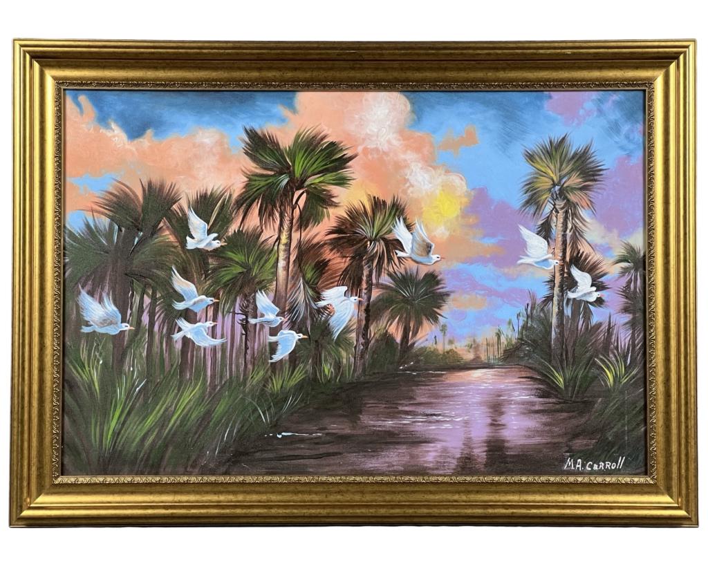 Mary Ann Carroll- Florida Highwaymen Oil Painting (1 of 3)