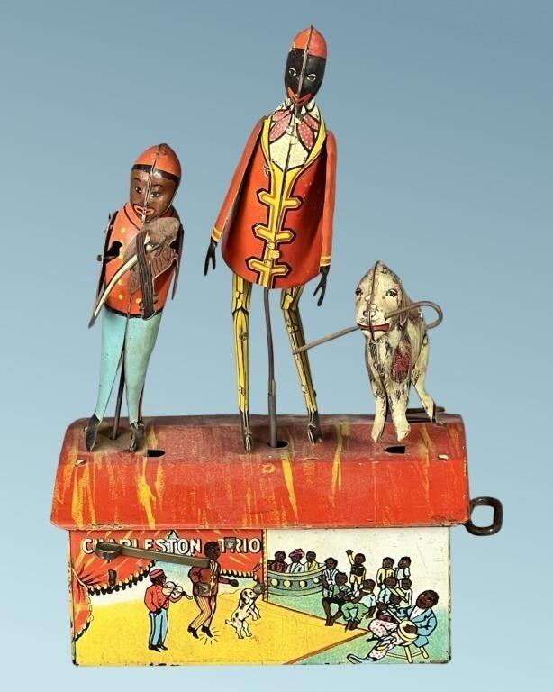 Charleston Trio 1920's Litho Tin Wind Up Toy Marx (1 of 5)