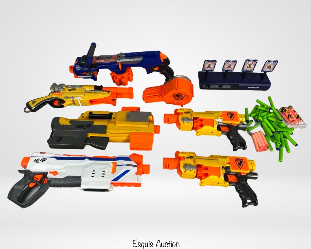 Nerf N-Strike Darts Blasters/ Toy Guns (1 of 3)