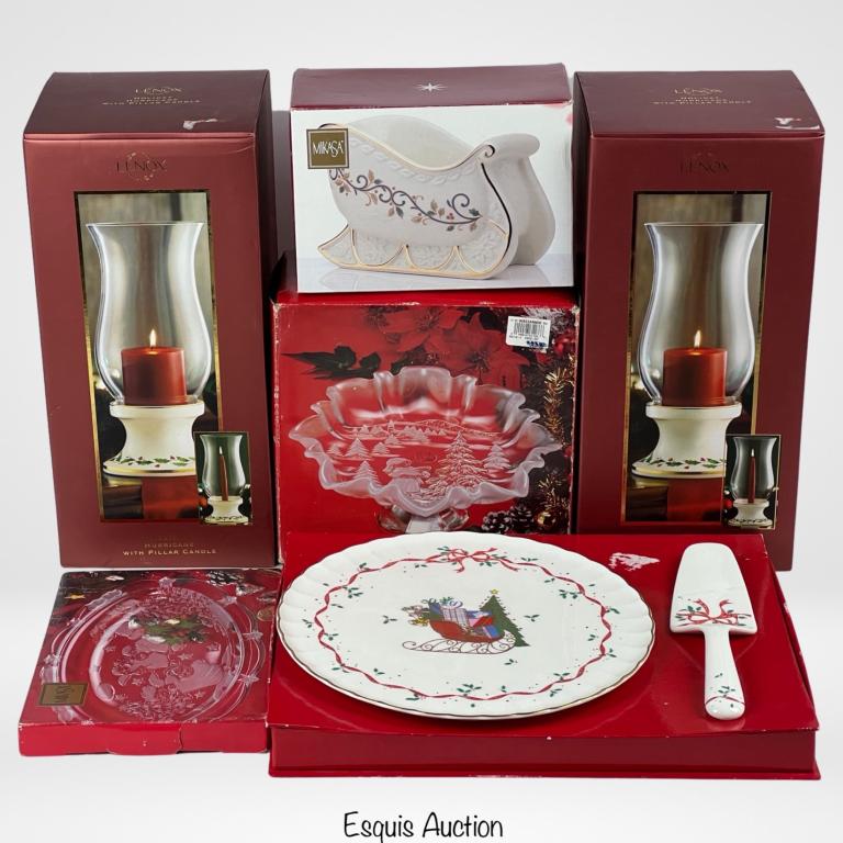 Lenox, Spode, Mikasa Christmas China & Glasses (1 of 6)