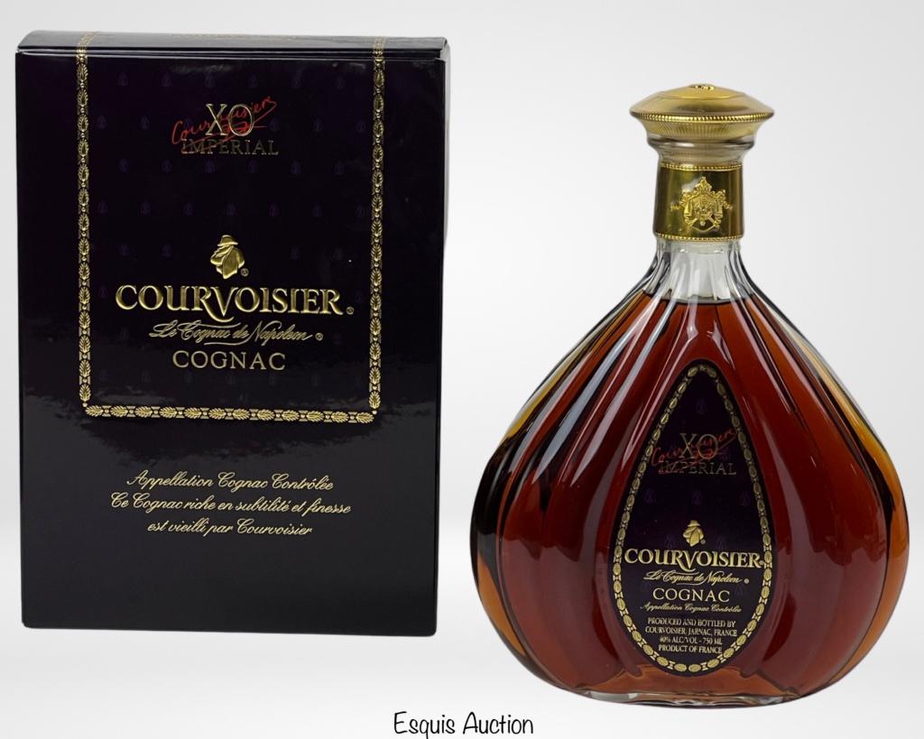 Sealed Bottle Of Martell Cognac Xo Supreme, In Wood Sealed Bottle Of Martell Cognac Xo Supreme, In Wood