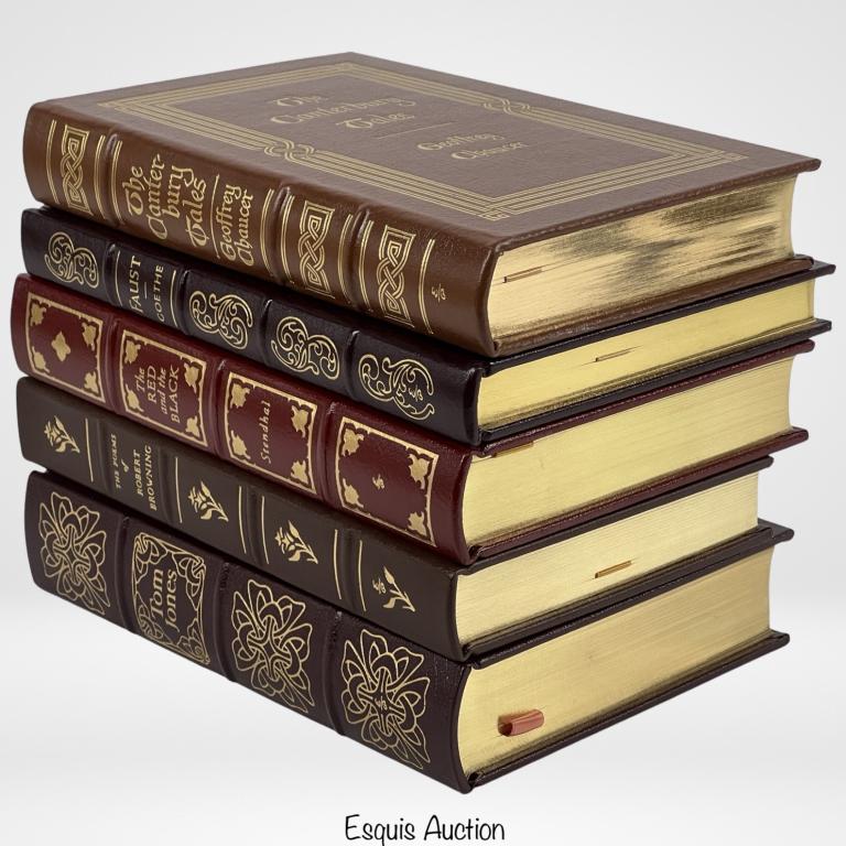 Lot of Easton Press Leather Bound Books (1 of 5)