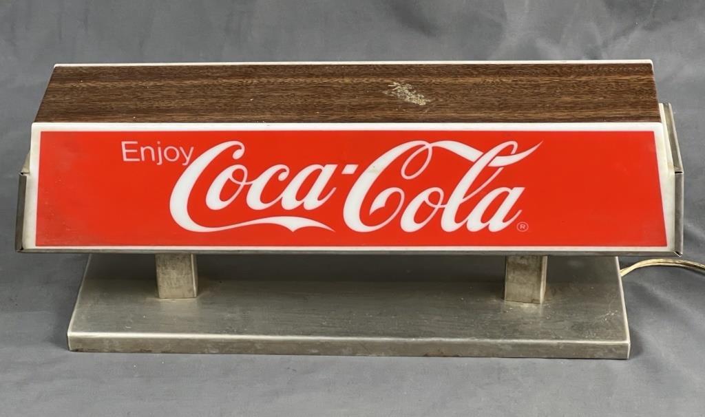 Vintage Coca-Cola SITCO Pop Machine Light Up Sign (1 of 3)