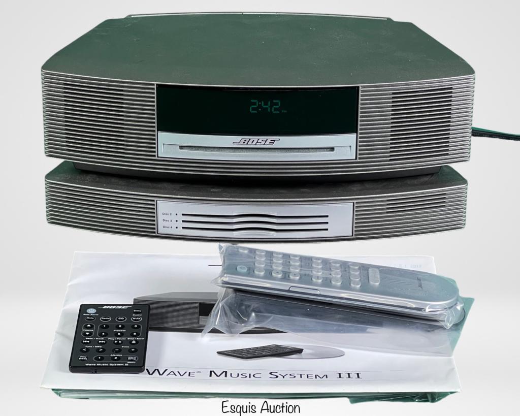 Bose Wave Music System Iii W Multi Cd Changer