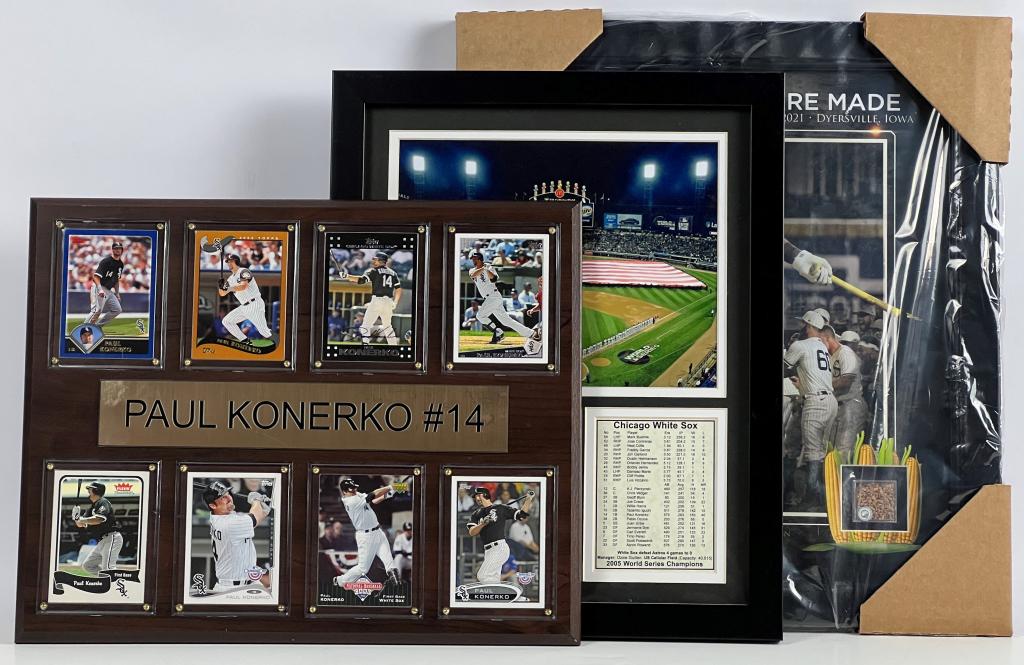 Chicago White Sox Framed Memorabilia- Game-Used Di (1 of 8)