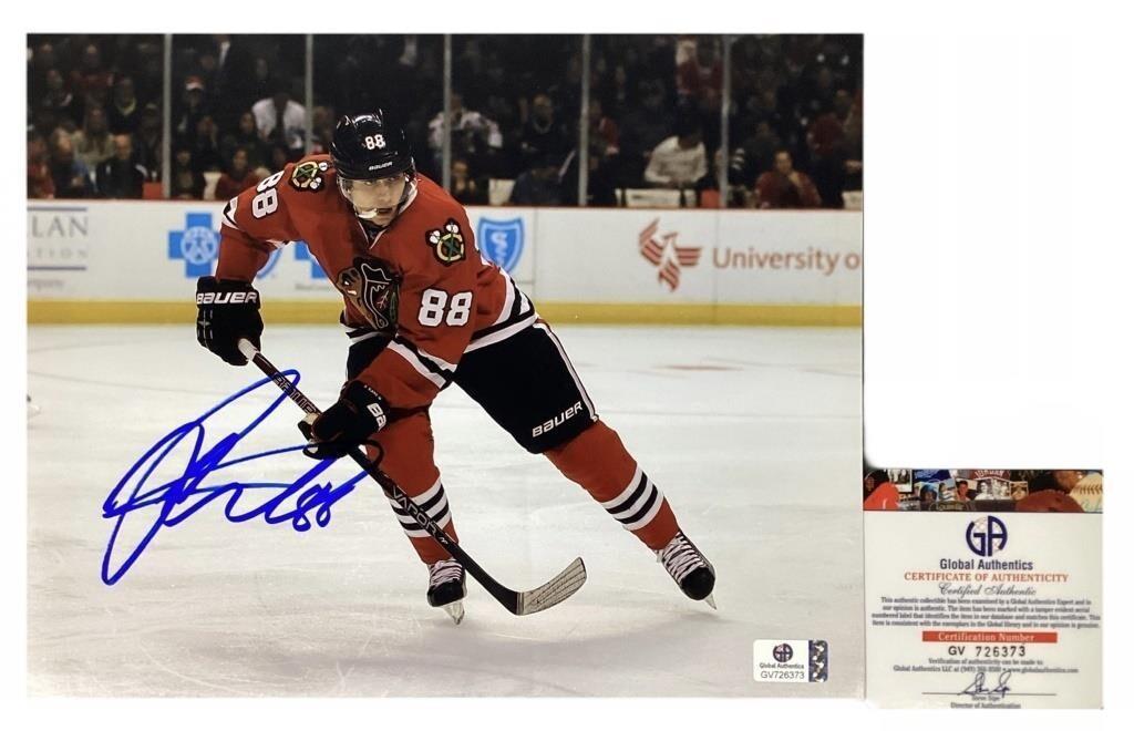 Patrick Kane #88 Autographed Blackhawks Photo (1 of 5)
