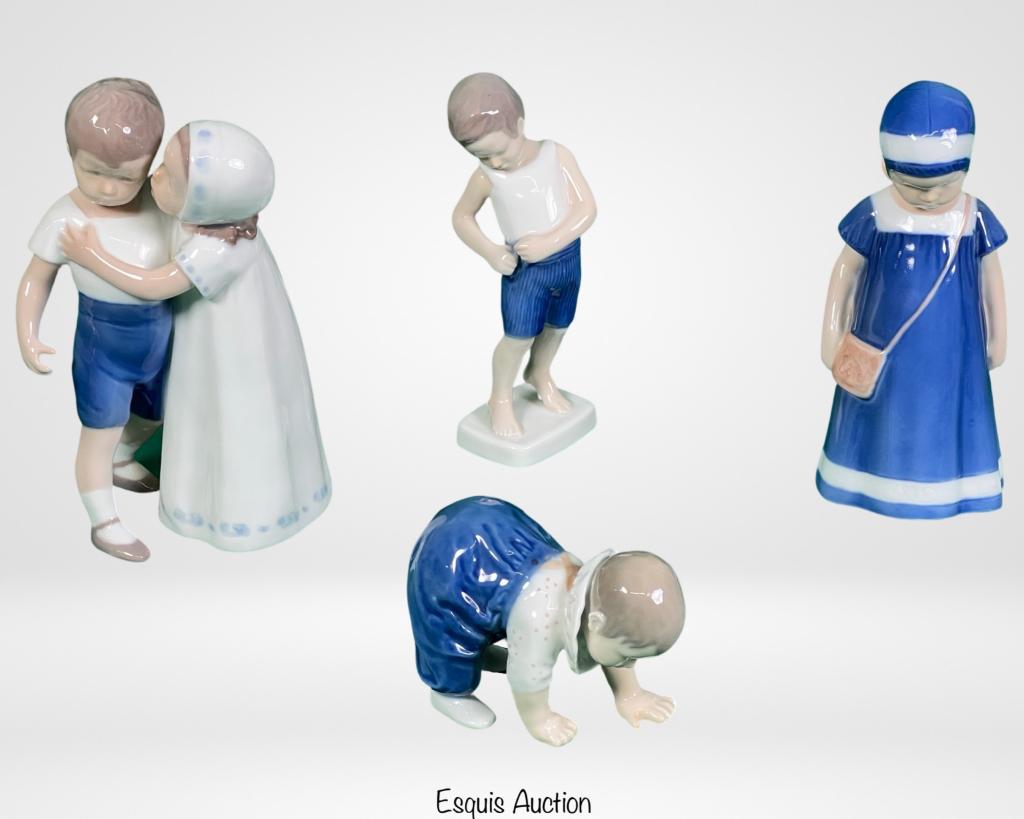 B&G/ Royal Copenhagen Playing Children Figurines (1 of 6)