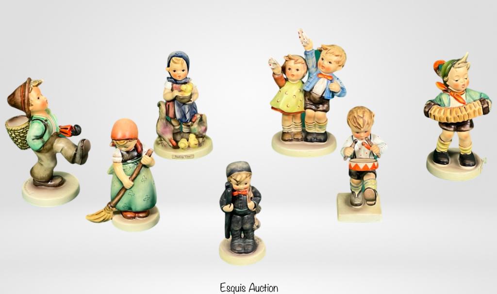 Group of Hummel Goebel Porcelain Figurines (1 of 3)