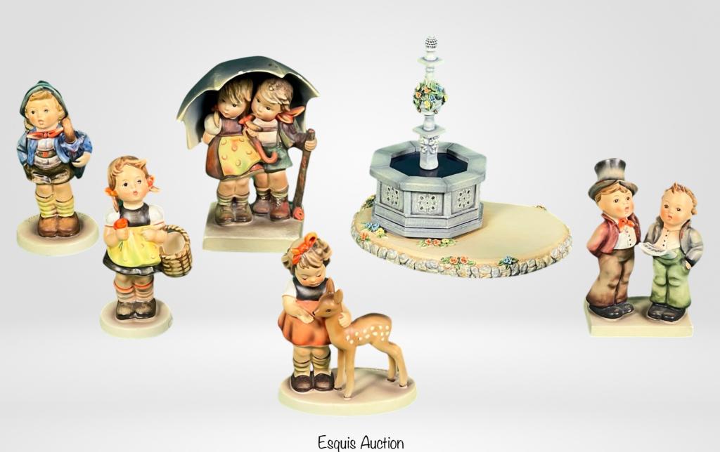 Group of Hummel Goebel Porcelain Figurines (1 of 6)