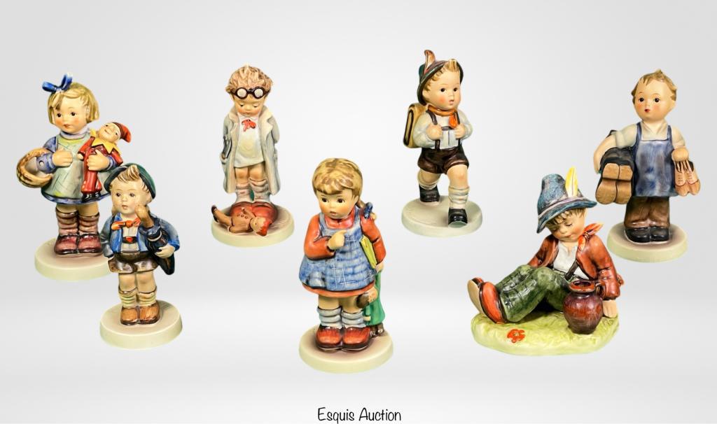 Group of Hummel Goebel Porcelain Figurines (1 of 4)