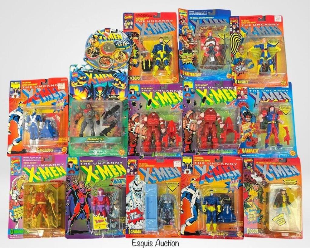 Lot of Vintage X-Men Action Figures (1 of 6)