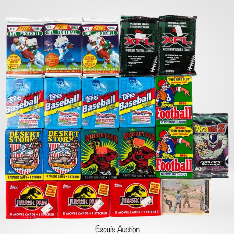 Vintage Trading Card Packs- Sport, Movies, Militar (1 of 3)