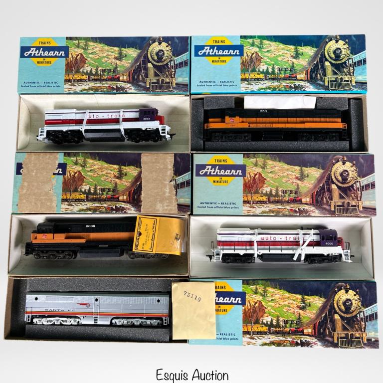 Vintage Athearn RR Railroad Train Engines- HO Scal (1 of 2)