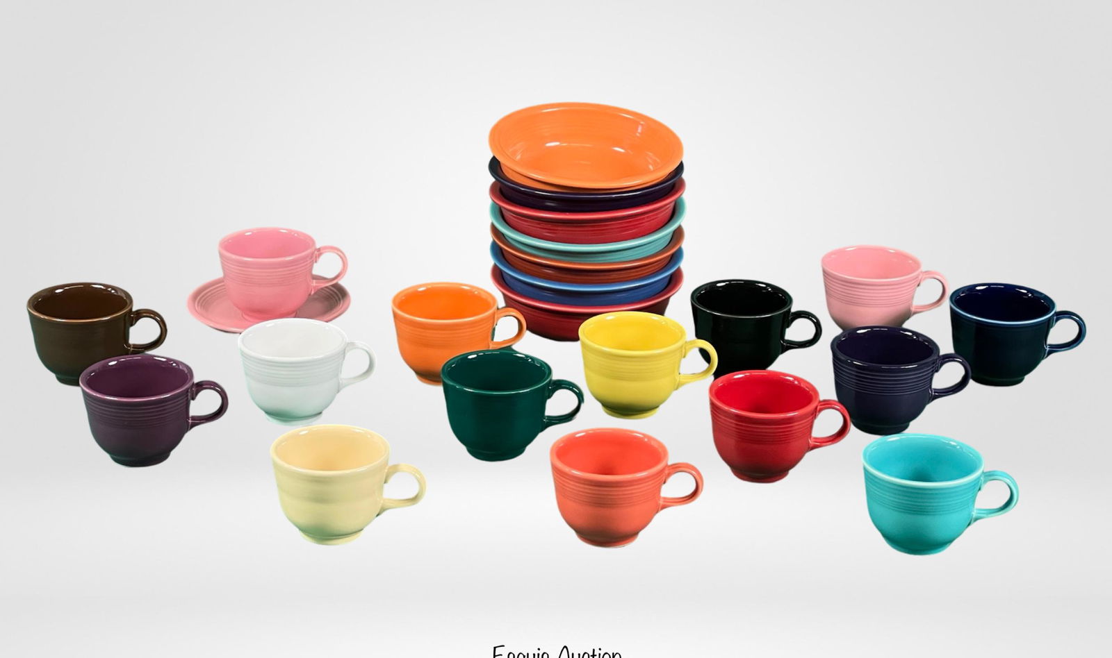Vintage Fiesta Fiestaware Colorful Dinnerware (1 of 5)