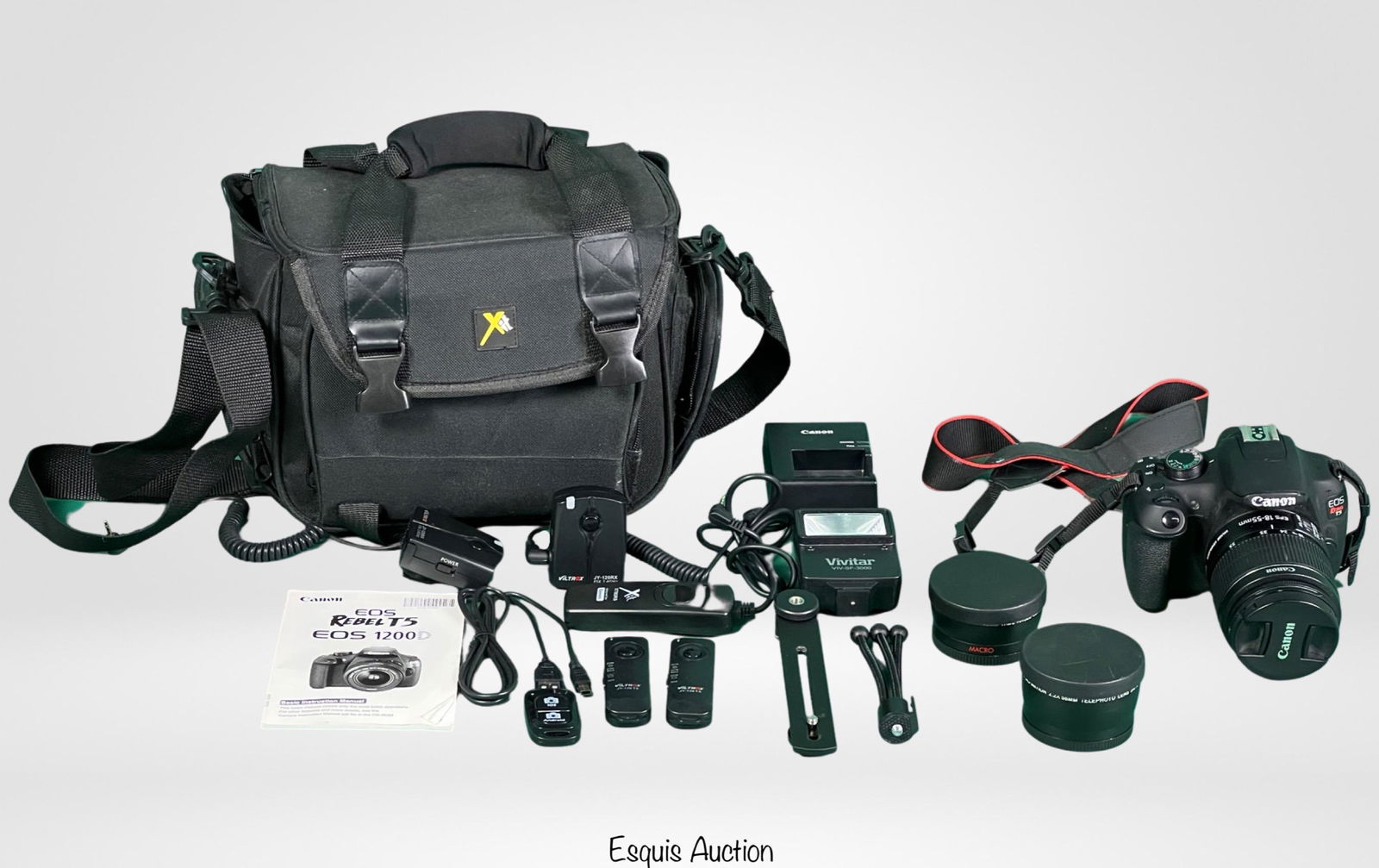 Canon EOS Rebel T5 18.1mp Digital Camera (1 of 9)