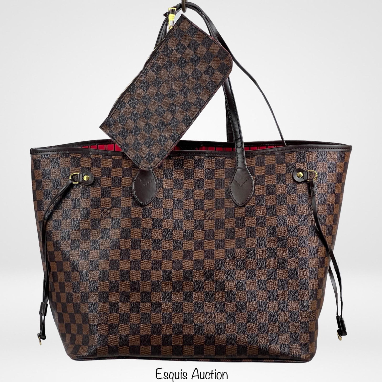 Louis Vuitton Damier Ebene Neverfull Bag/ Tote (1 of 8)