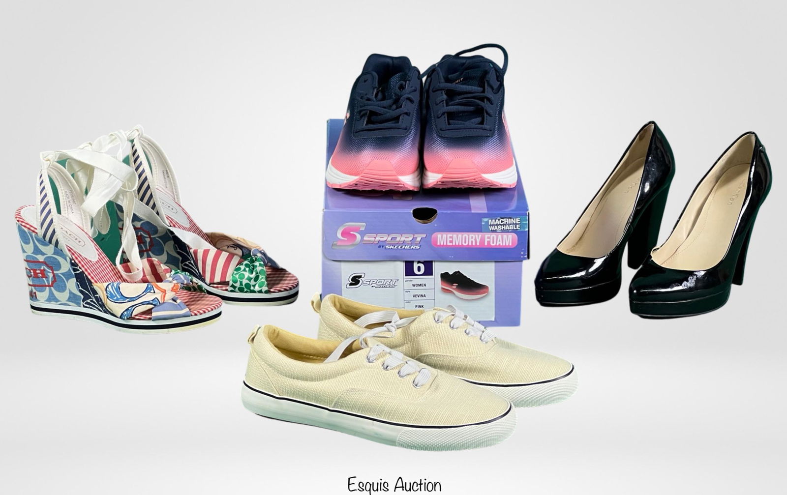 Ladies Sports & Dress Shoes- Coach, Calvin Klein, (1 of 8)