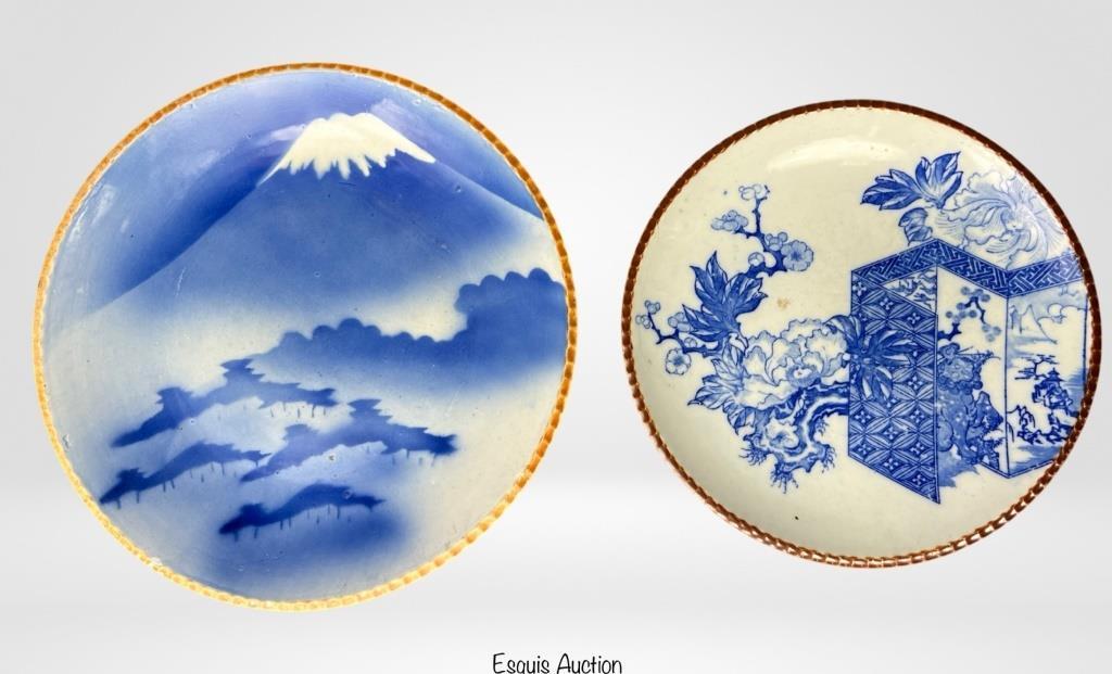 19th Century Japanese Igezara Chargers/ Platters (1 of 2)