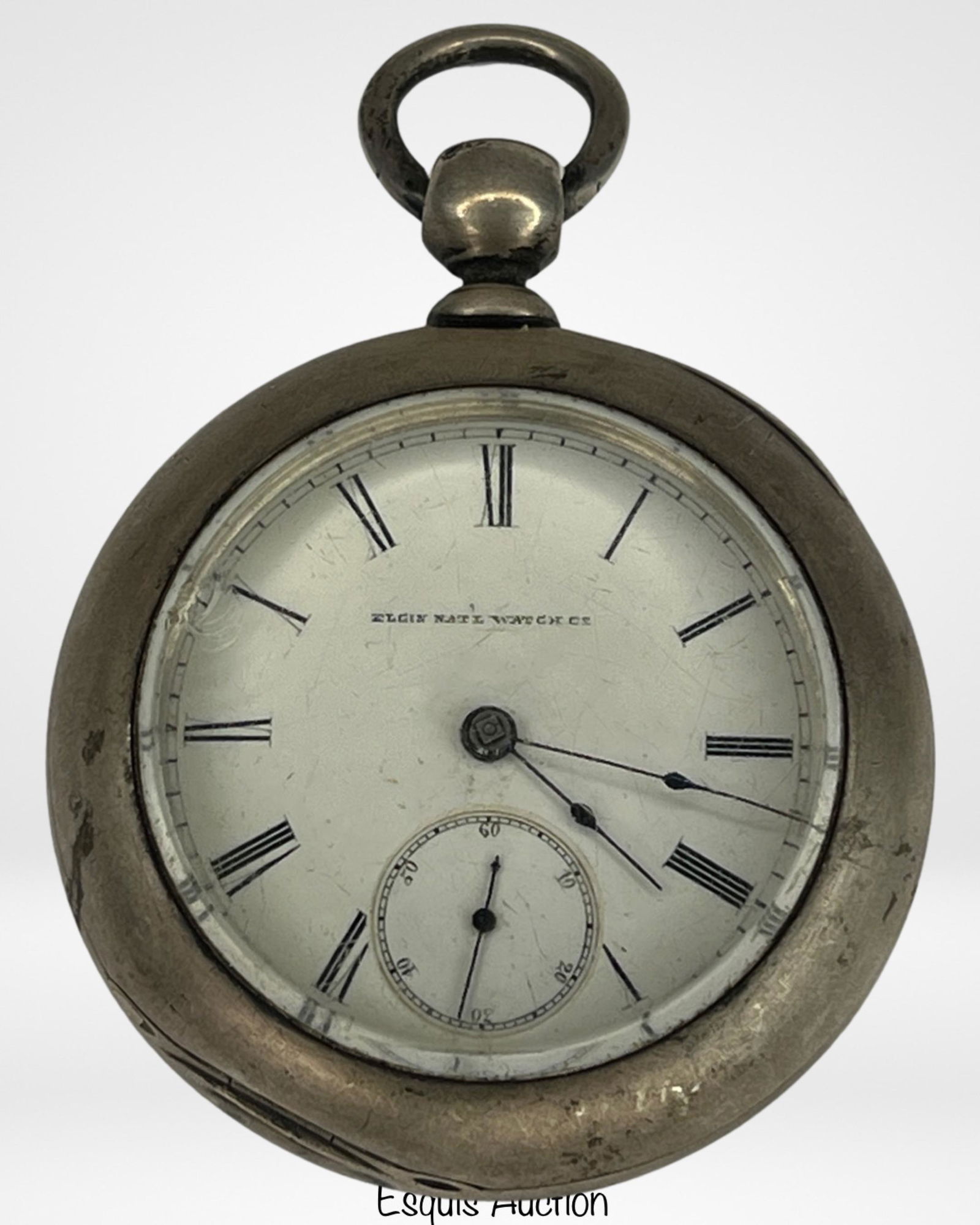 Antique Elgin Size 18s Hunting Pocket Watch (1 of 9)