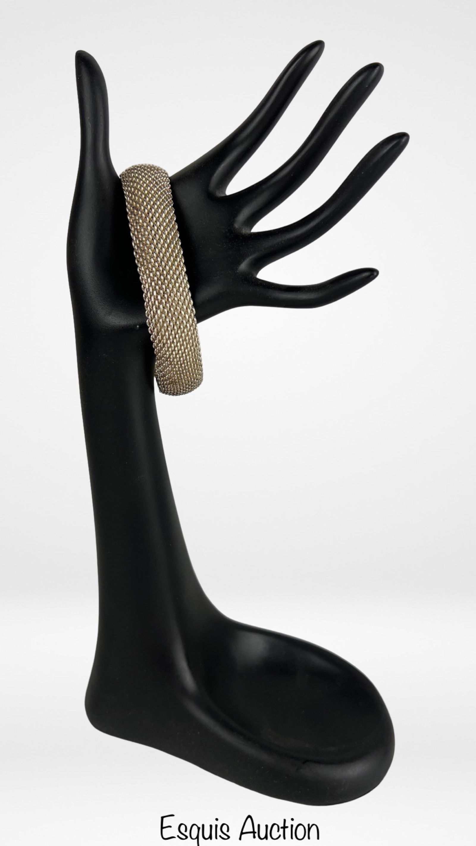 Ladies Somerset Style Mesh Bangle Bracelet (1 of 4)