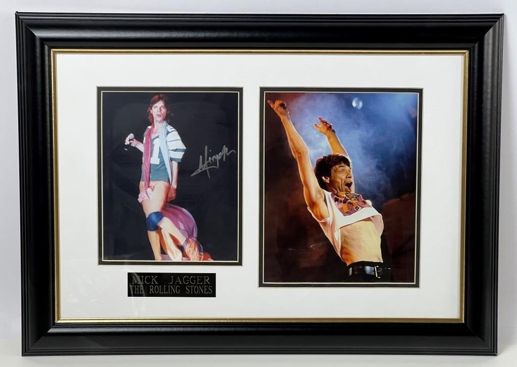 Rolling Stones- Mick Jagger Autographed Photograph (1 of 5)