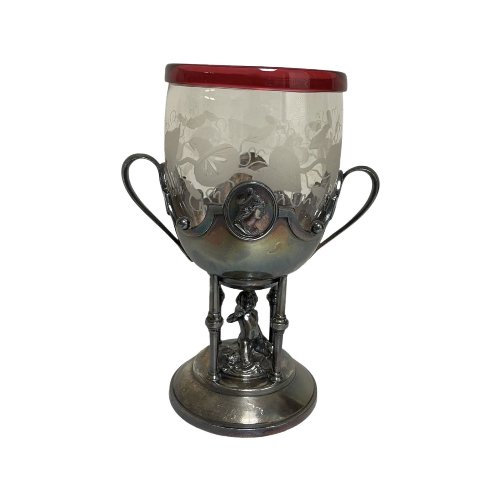 MFD Plated Reed & Barton Silver Plate Goblets (1 of 11)