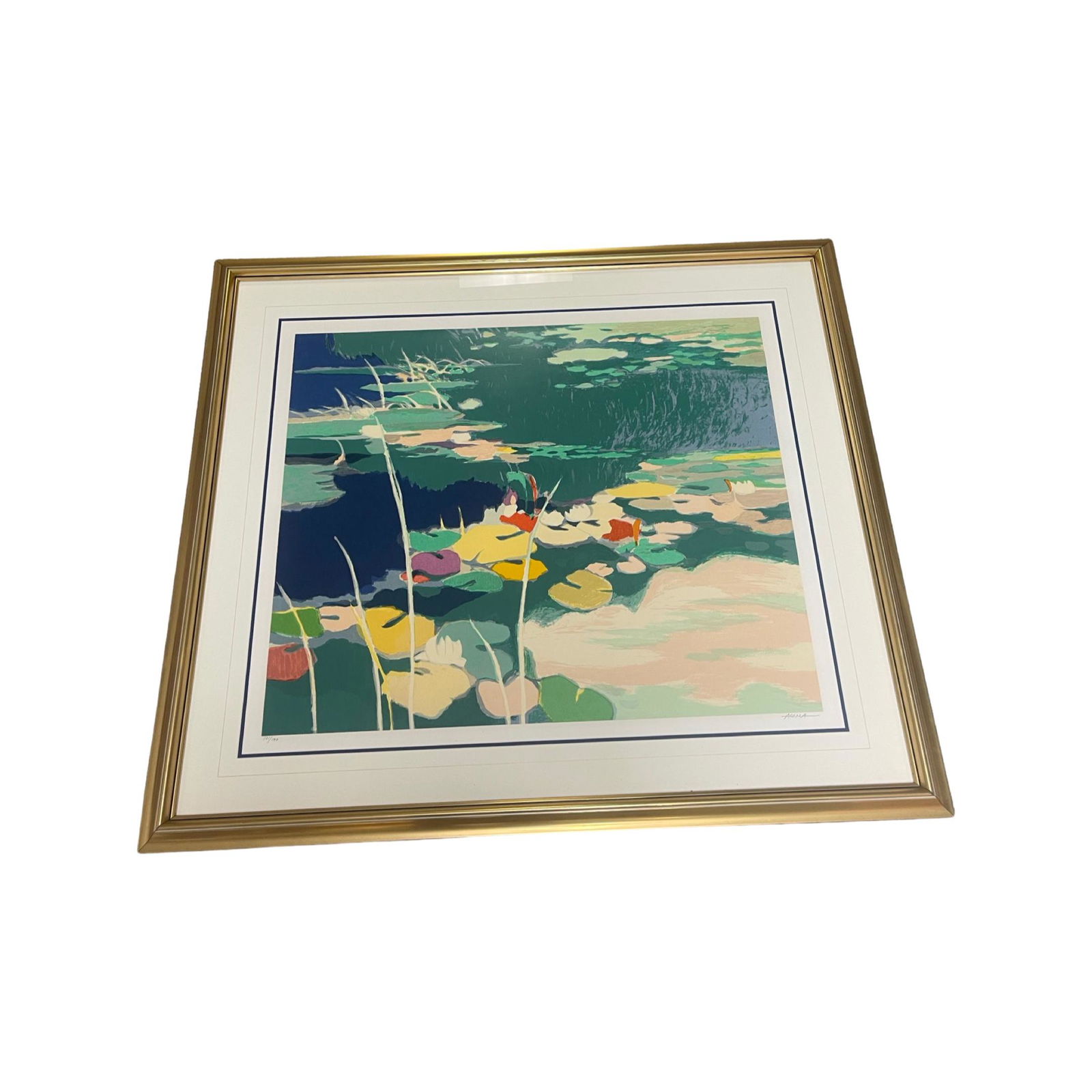 TADASHI ASOMA "LILY POND IN SUMMER" Signed Large (1 of 6)