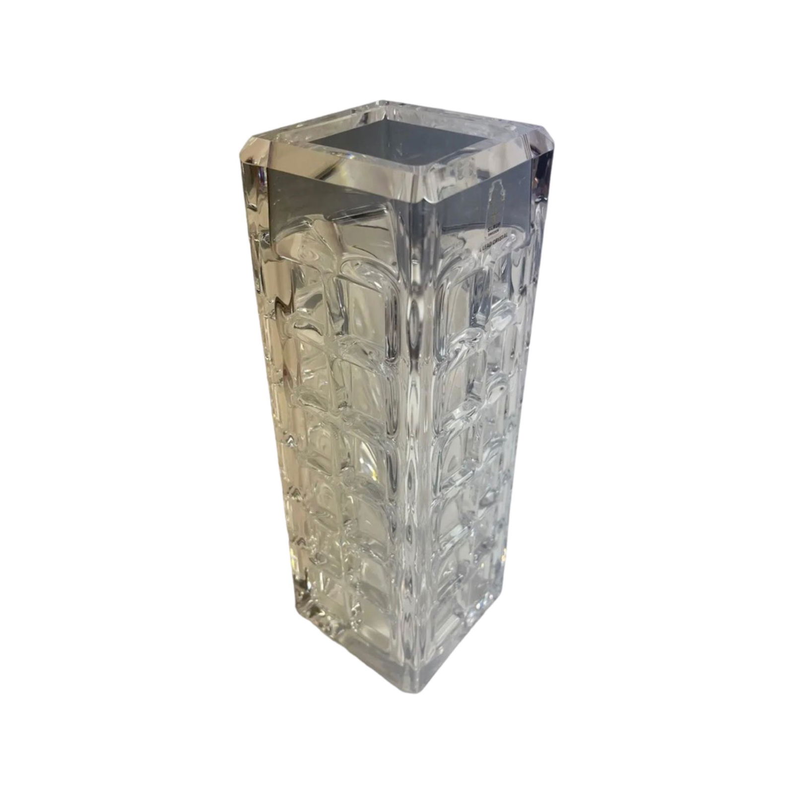 Mid-Century Bengt Edenfalk-Skruf Crystal Vase (1 of 6)