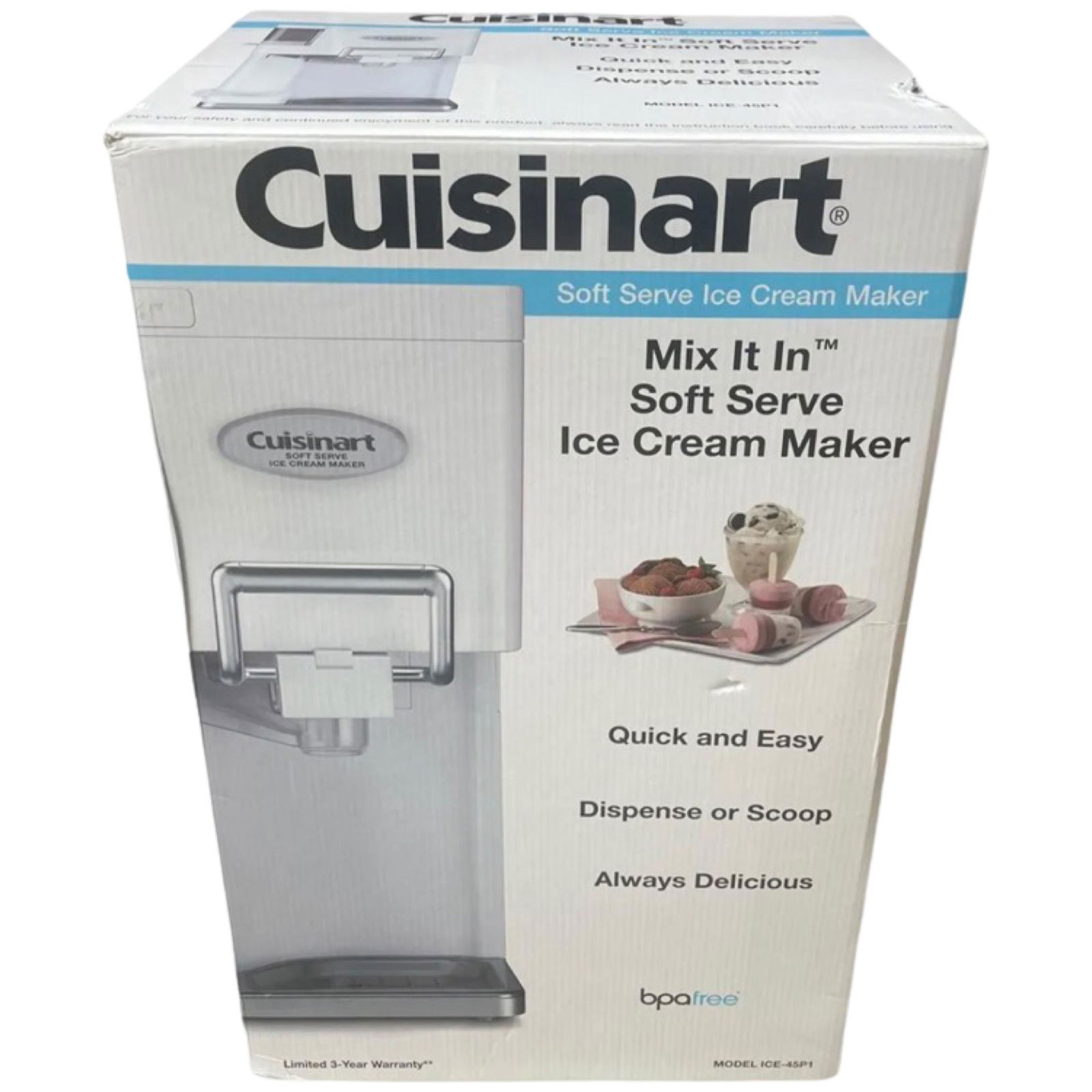 New Cuisinart Service Ice Cream Maker (1 of 3)
