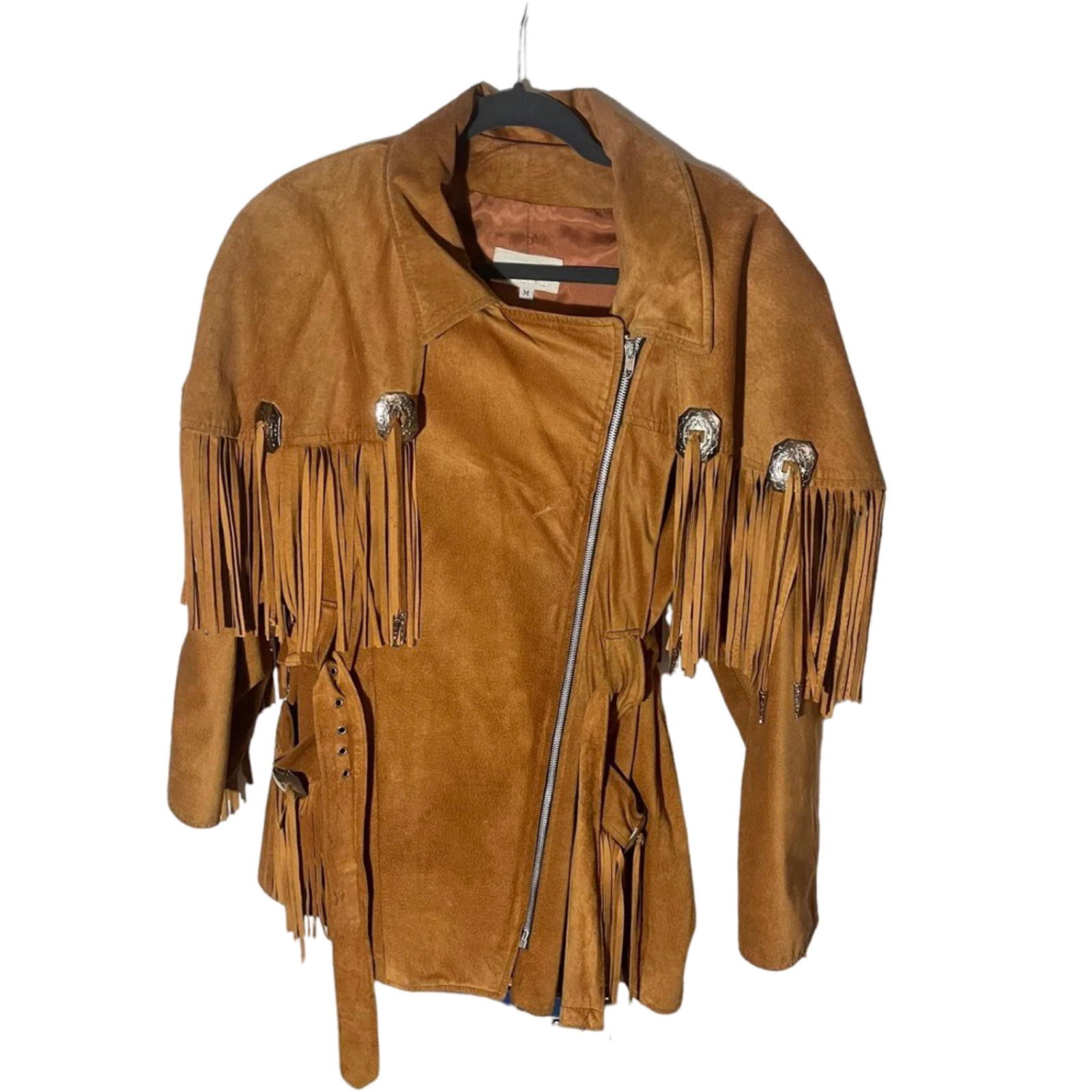 Leather Western/Native American Fringe Jacket (1 of 5)